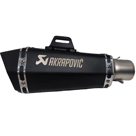 Escape Silenciador Akrapovic Para Moto City Motor