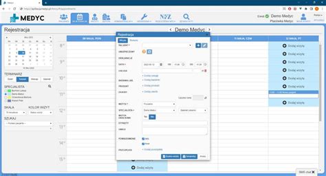 Rejestracja Pogram Do Rejestracji Pacjent W Medyc