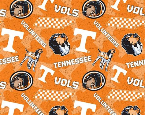 The University of Tennessee Volunteers Tone on Tone Orange Cotton ...