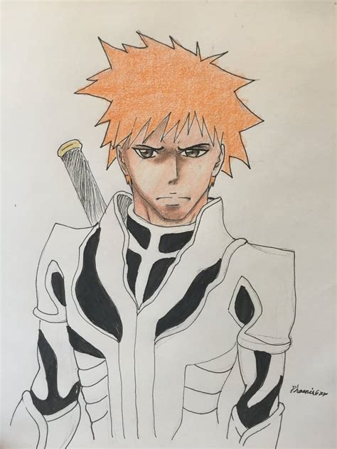 Ichigo Kurosaki Colored By Phoenix677 On Deviantart