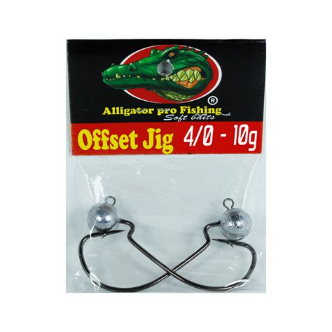 Anzol Jig Head Offset Ewg Para Isca Soft Na Libras Libras