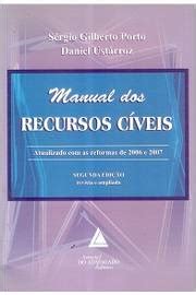 Livro Manual Dos Recursos C Veis S Rgio Gilberto Porto Daniel