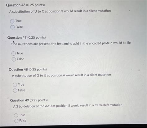 Solved Second Letter U с A G Phe Tyr U Uuu Uuc Uua Uug Ucu