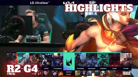 Rge Vs Fnc Game Highlights Round Lec Spring Playoffs