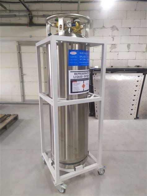 L Mpa Dewar Flask Cryogenic Vgl Tank With Rego Safety Valve