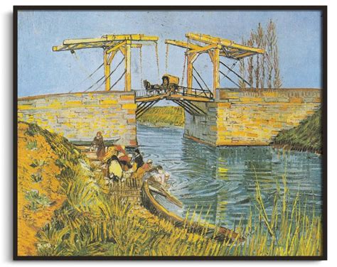 Vincent Van Gogh Galerie Montblanc Le Pont Langlois Avec Des