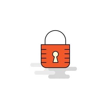 Lock Flat Icon Vector Lock Locked Padlock PNG And Vector With