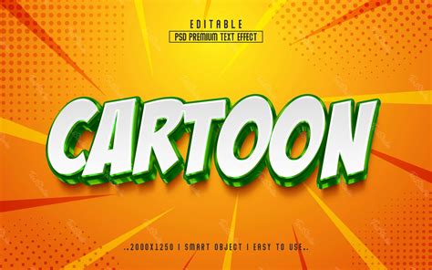 Cartoon Text Effect Psd Top Sellers Dakora Co