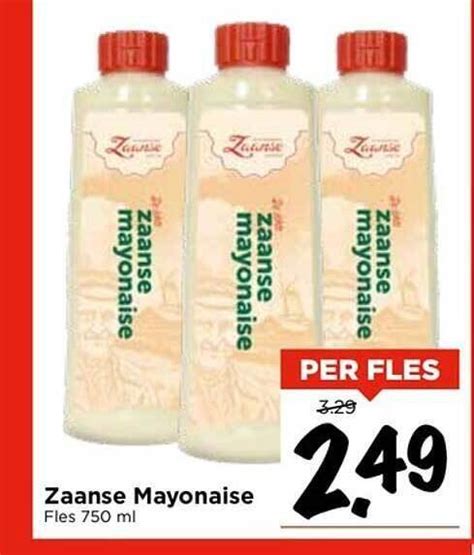 Zaanse Mayonaise Aanbieding Bij Vomar Voordeelmarkt