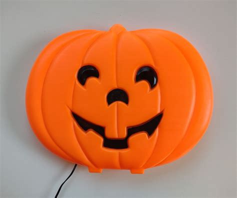 Large 16x20 Blinky Light Up Blow Mold Jack O Lantern Pumpkin Etsy