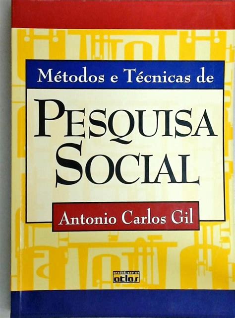 M Todos E T Cnicas De Pesquisa Social Antonio Carlos Gil Tra A