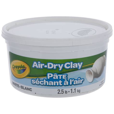 White Crayola Air Dry Clay Hobby Lobby