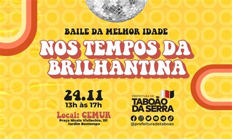 Baile Da Melhor Idade De Tabo O Da Serra Ter Tema Nos Tempos Da