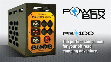 Power Box Pb 100portable Dual Battery Systemthe Perfect Companion For