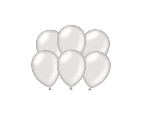 Globos De Fiesta Plata Met Lica Partywinkel