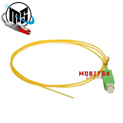 Jual Kabel FO Pigtail SC Single Mode 1 5 Meter Pigtail SC Fiber Optic