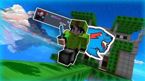 PRÓBE el Texture Pack de MrBeast en BEDWARS Minecraft Hycraft 1