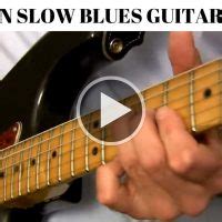 Eric Clapton Slow Blues Guitar Lesson Instructional Video