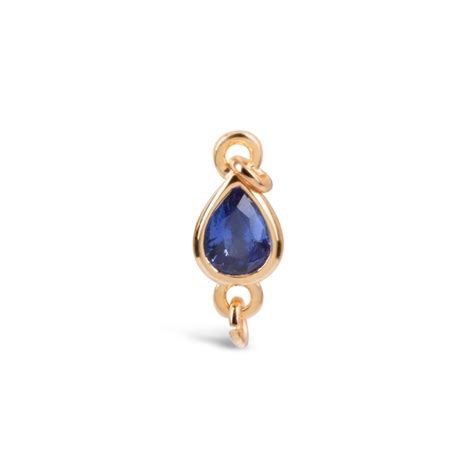 Mini Birthstone ? Blue Sapphire (September) | 14K Gold | Kajal Naina