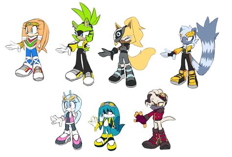 Sonic Riders designs. : r/SonicTheHedgehog