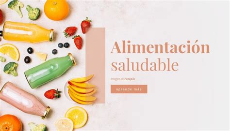 Alimentación saludable Plantilla CSS