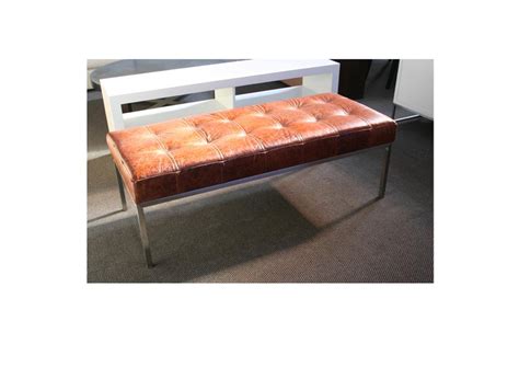 Leather Ottoman | Redfurniture.co.nz