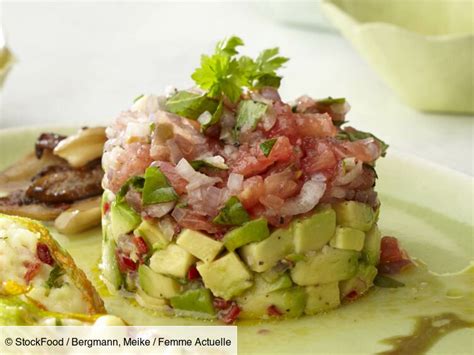 Tartare Tomate Avocat Rapide D Couvrez Les Recettes De Cuisine De