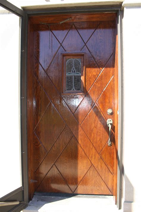 Front Door Refinishing - St. Louis Restoration