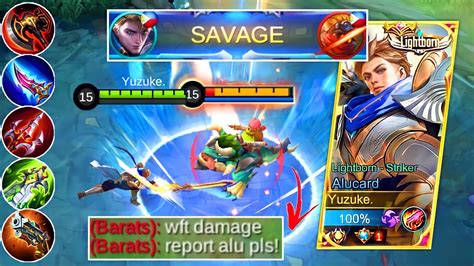 Wtf Damage New Alucard Best Build For Autowin Pls Try Youtube