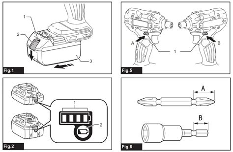 Makita DTD156 Cordless Impact Driver Instruction Manual