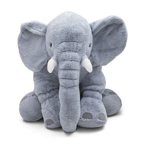 Peluche éléphant 70 cm Ami Plush King Jouet Peluches animaux et