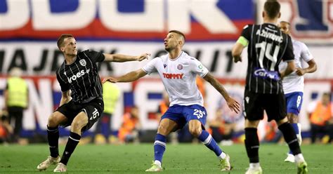 U Prvom Ogledu Tre Eg Pretkola Hajduk I Paok Odigrali Su Sata