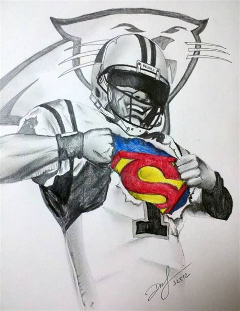 Cam Newton Coloring Pages