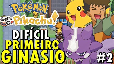 Pokémon Let s Go Pikachu GBA Detonado Parte 2 O Primeiro Tenso