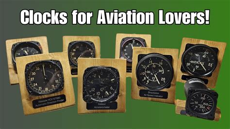 Crafting Unique Clocks From Military Aircraft Gauges A Must See For Aviation Fans Youtube