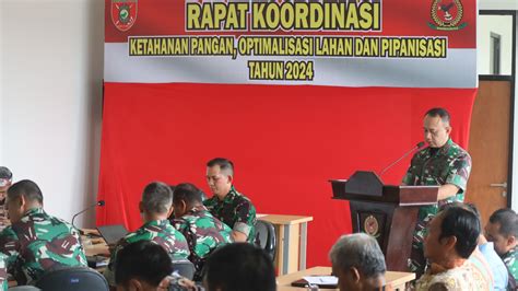 Tni Ad Bersama Pemerintah Prov Kaltara Kolaborasi Dalam Rakor