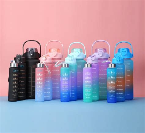 Wholesale Cheap 32oz Plastic Bottle Gradient Flip Sports Portable ...