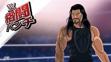 Wwe Anime Roman Reigns By Clintcomics On Deviantart