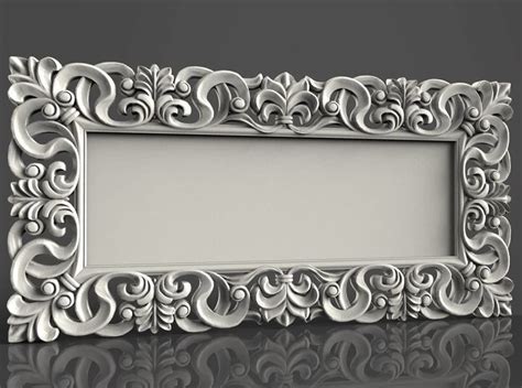 Picture Frame 3d Models For Artcam And Aspire Cgtrader