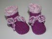 Strickanleitung Babyschuhe Baby Booties Sohlenlänge ca 9 cm