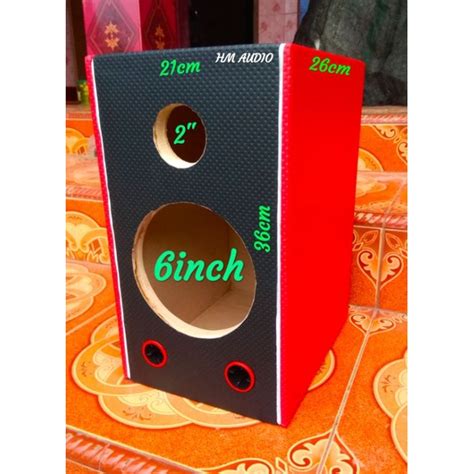 Jual Box 6 Inch Box Speaker 6 Inch Tweter Bahan Mdf 18mm Bungkus Oscar