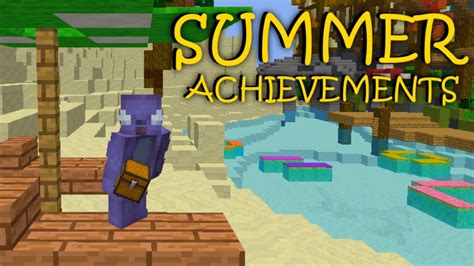 The Hypixel SUMMER Achievements YouTube