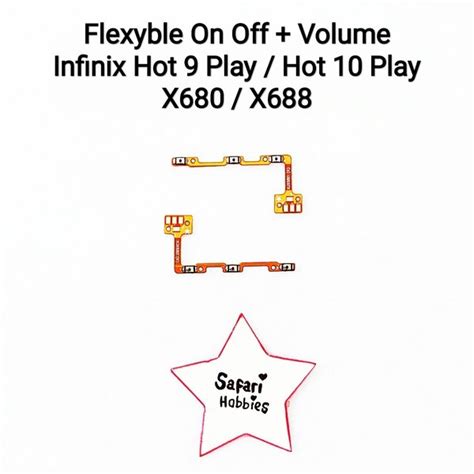 Jual Fleksibel On Off Volume Infinix Hot 9 Play X680 Hot 10 Play