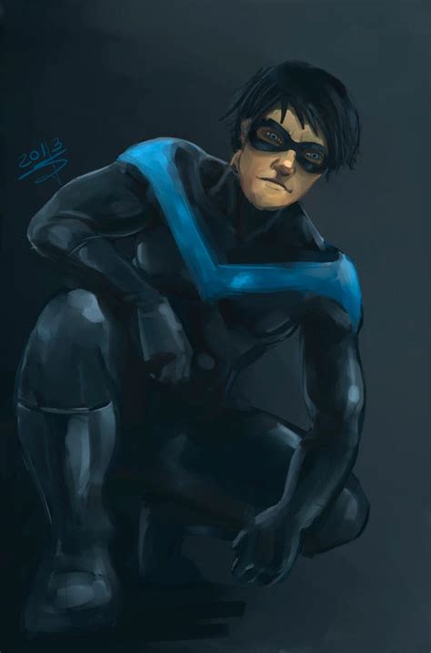 Nightwing By Sempernow On Deviantart