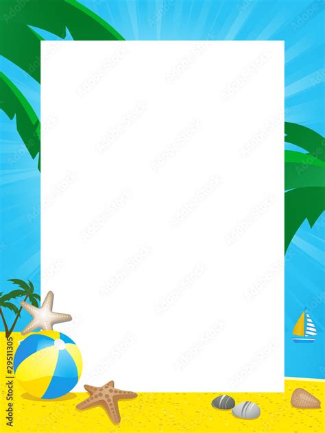 Free Clip Summer Border Download Free Clip Summer Border Png Images