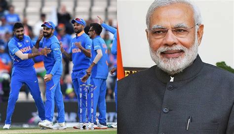 World Cup 2019 Pm Modi Sends Best Wishes For Team India