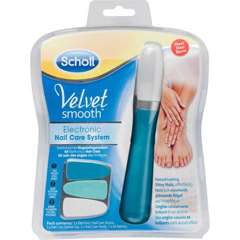 Scholl Velvet Smooth Electronic Nail Care System | BIG W