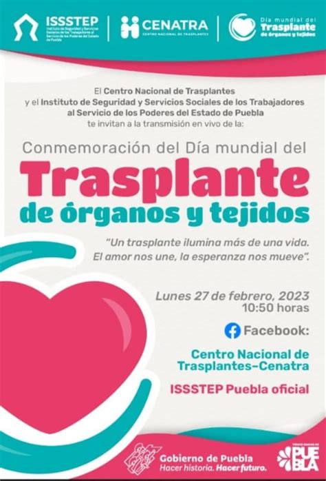 Salud México On Twitter Este 27 De Febrero Cenatra E Issstep Puebla