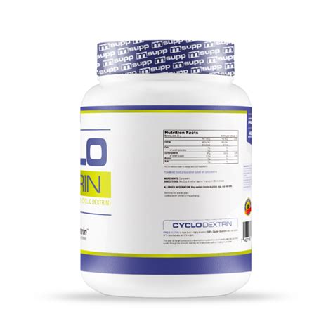 Cyclo Dextrine Cluster Dextrin 1kg De MASmusculo Supplements En