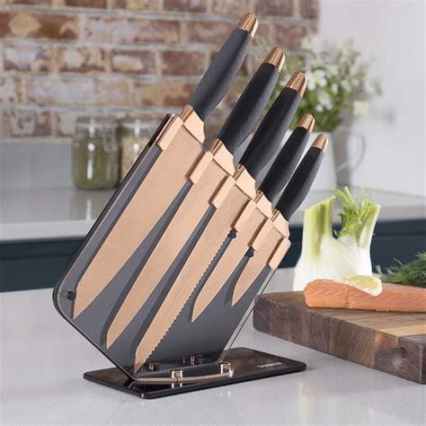 Rose Gold Knives Set Furniture And Home Living Kitchenware And Tableware